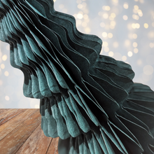Load image into Gallery viewer, Forest Green Honeycomb Tree Paper Decoration