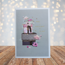 Load image into Gallery viewer, Stephanie Davies - Flamingo Happy Birthday