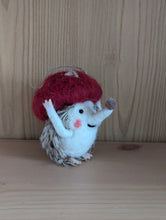Load image into Gallery viewer, Festive Hedgehogs Hanging Decoration - Assorted (4 in total)