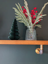 Load image into Gallery viewer, Forest Green Honeycomb Tree Paper Decoration