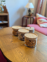 Load image into Gallery viewer, Stacking Glass Storage Jars - Set of 3