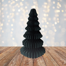 Load image into Gallery viewer, Forest Green Honeycomb Tree Paper Decoration
