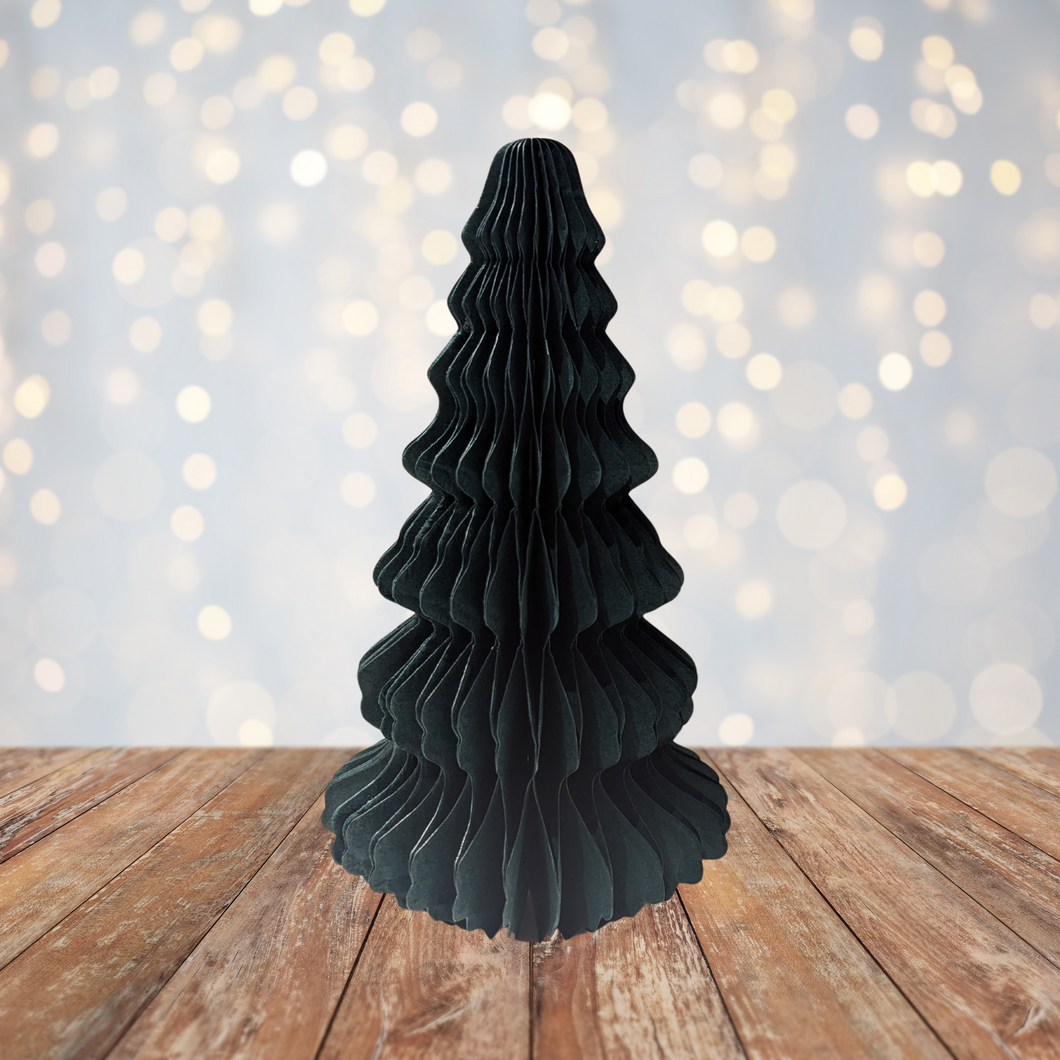 Forest Green Honeycomb Tree Paper Decoration