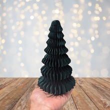 Load image into Gallery viewer, Forest Green Honeycomb Tree Paper Decoration
