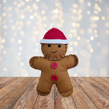 Load image into Gallery viewer, Festive Gingerbread Decorations (3)
