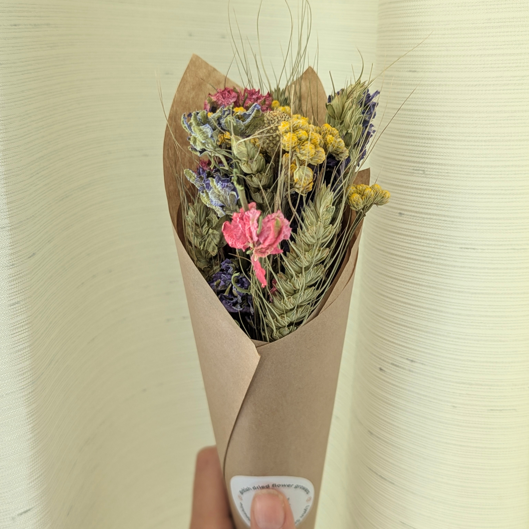 Colourful Mini Dried Bouquet