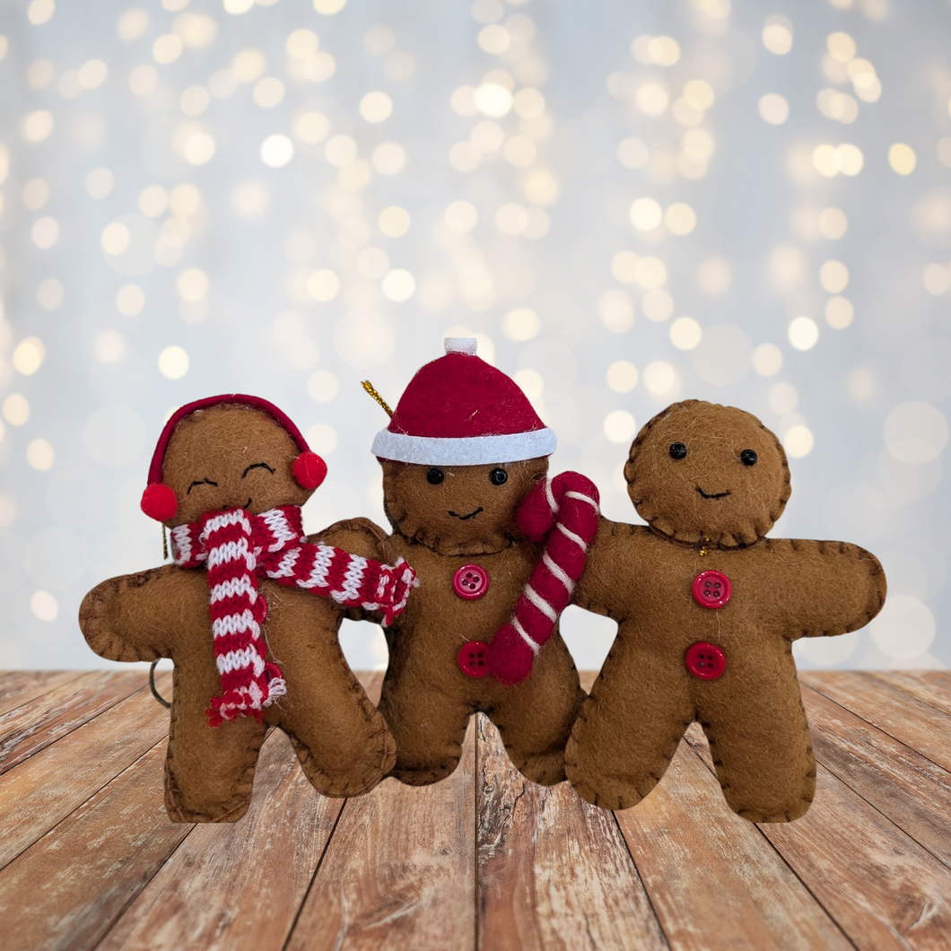 Festive Gingerbread Decorations (3)