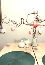 Load image into Gallery viewer, Pink Gloss Foam Easter Eggs Set of 6 for Bunny Decor
