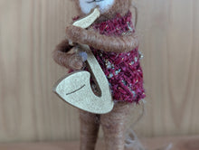 Load image into Gallery viewer, Mouse with Saxophone Hanging Christmas Decoration
