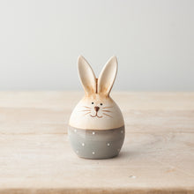 Load image into Gallery viewer, Bunny Egg Ornament with Glossy Finish
