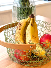 Load image into Gallery viewer, Green Iron Basket
