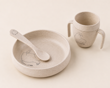 Load image into Gallery viewer, Moomintroll First Tableware Set | Eco Friendly Baby Feeding Set
