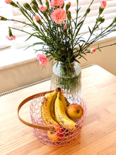 Load image into Gallery viewer, Bright Pink Iron Basket
