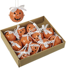 Load image into Gallery viewer, Set of 12 Pumpkin Bells
