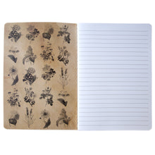 Load image into Gallery viewer, Vintage Flowers A5 Notebook | Floral Softcover Journal for Writing &amp; Sketching
